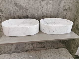 lavandino bagno ovale