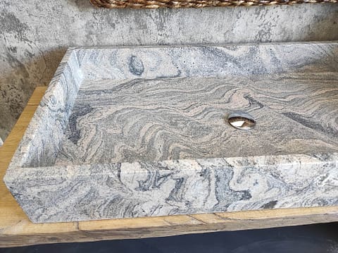 %lavabo da appoggio da bagno o cucina in marmo pietra o granito%