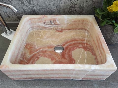 %lavabo da appoggio da bagno o cucina in marmo pietra o granito%
