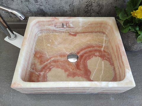 %lavabo da appoggio da bagno o cucina in marmo pietra o granito%