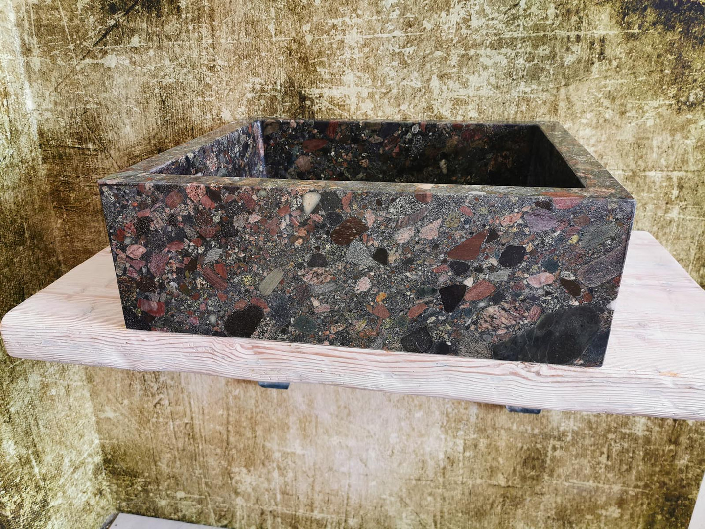 lavabo per cucina da esterno in granito