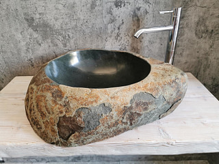 Lavabo in pietra  Formato XXL  Misura 68 x 54 cm