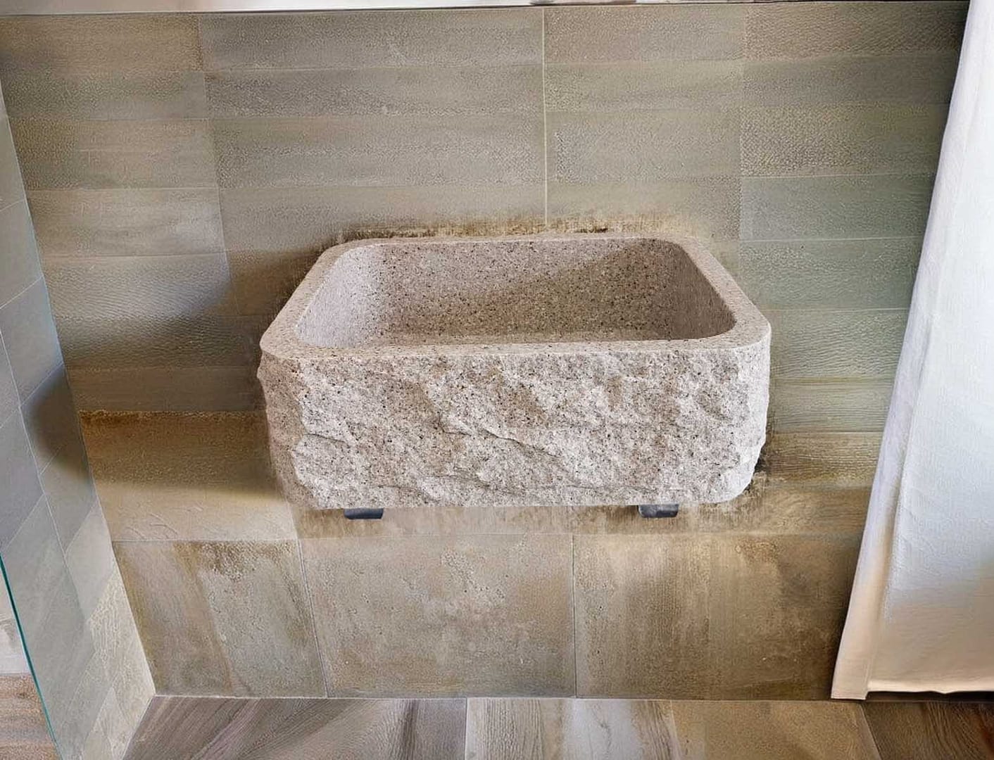 lavabo x cucina in muratura grezzo