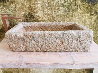 lavabo rustico in granito