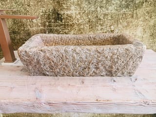 lavabo rustico da appoggio