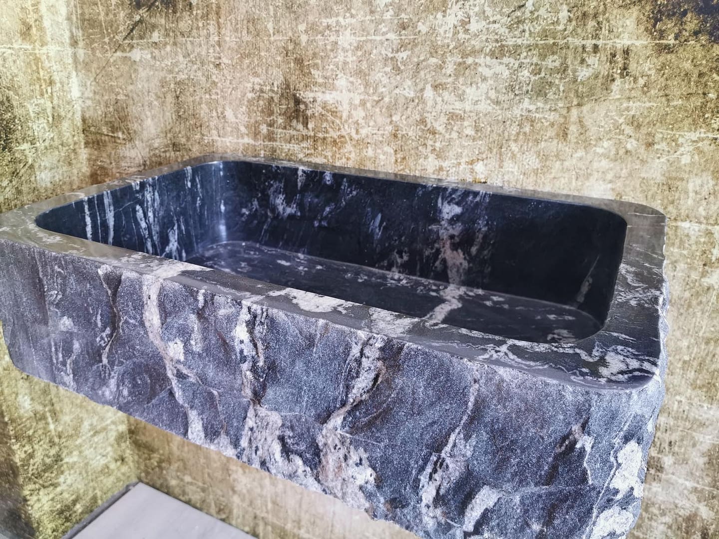 lavello a una vasca per cucina nero