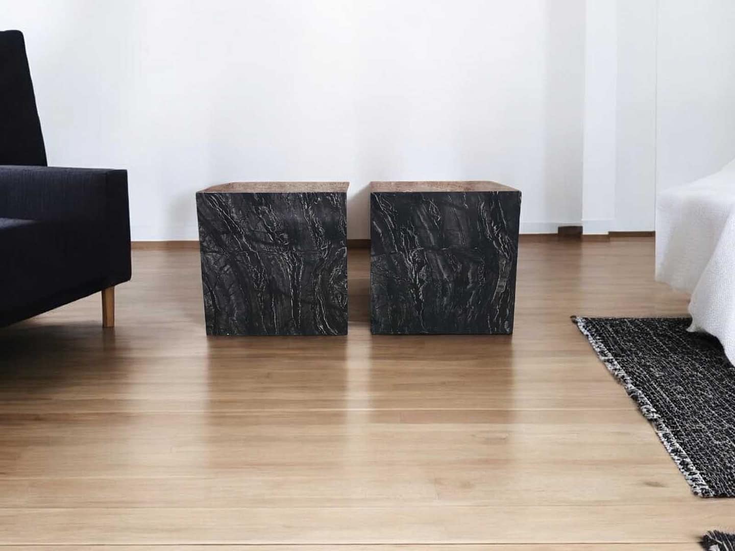 comodini neri moderni