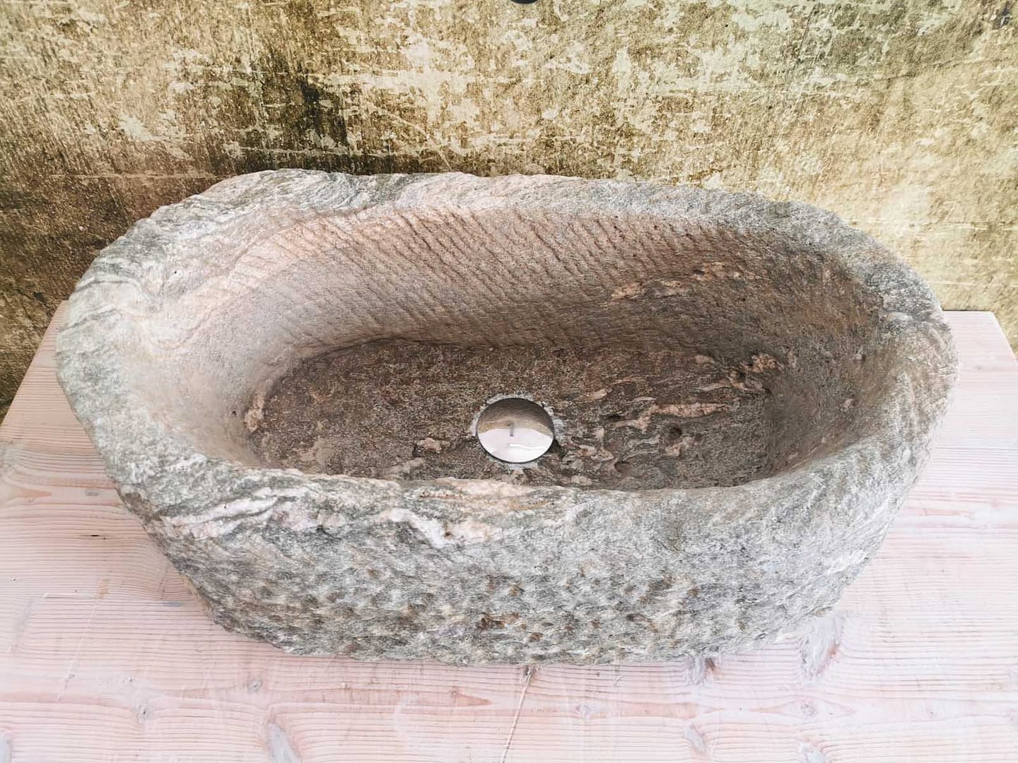 lavabo ovale grezzo