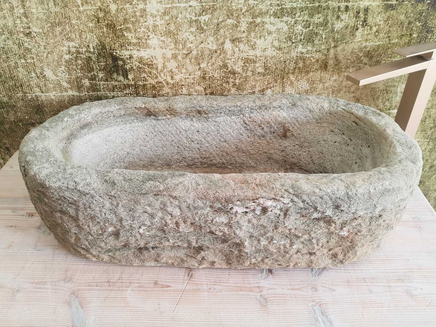 lavabo rustico da bagno