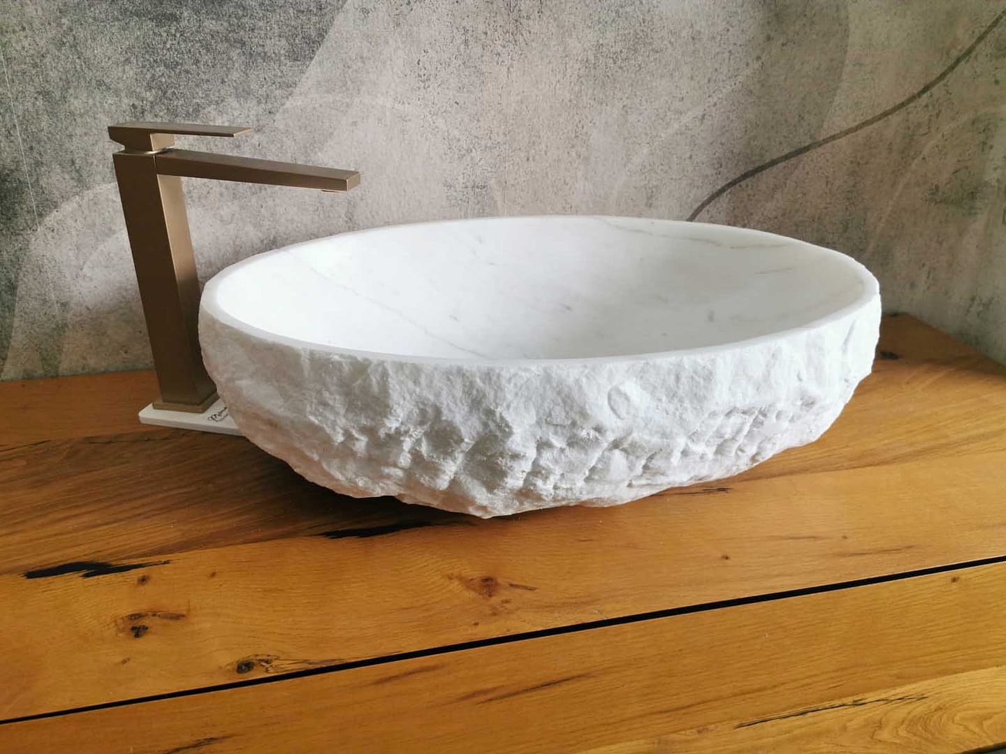 lavabo in marmo statuario