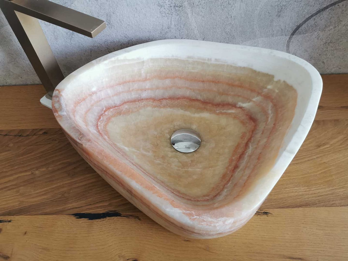 Lavabo in marmo onice forma irregolare 1