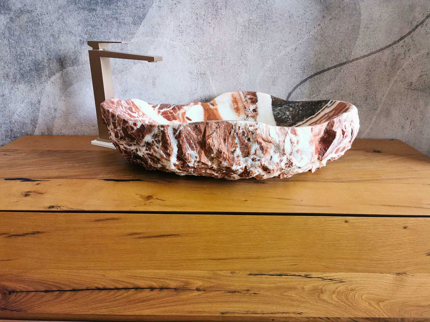 lavabo rosso