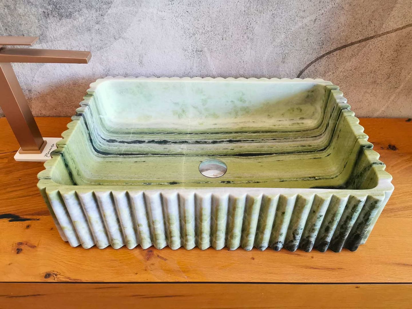 lavabo verde