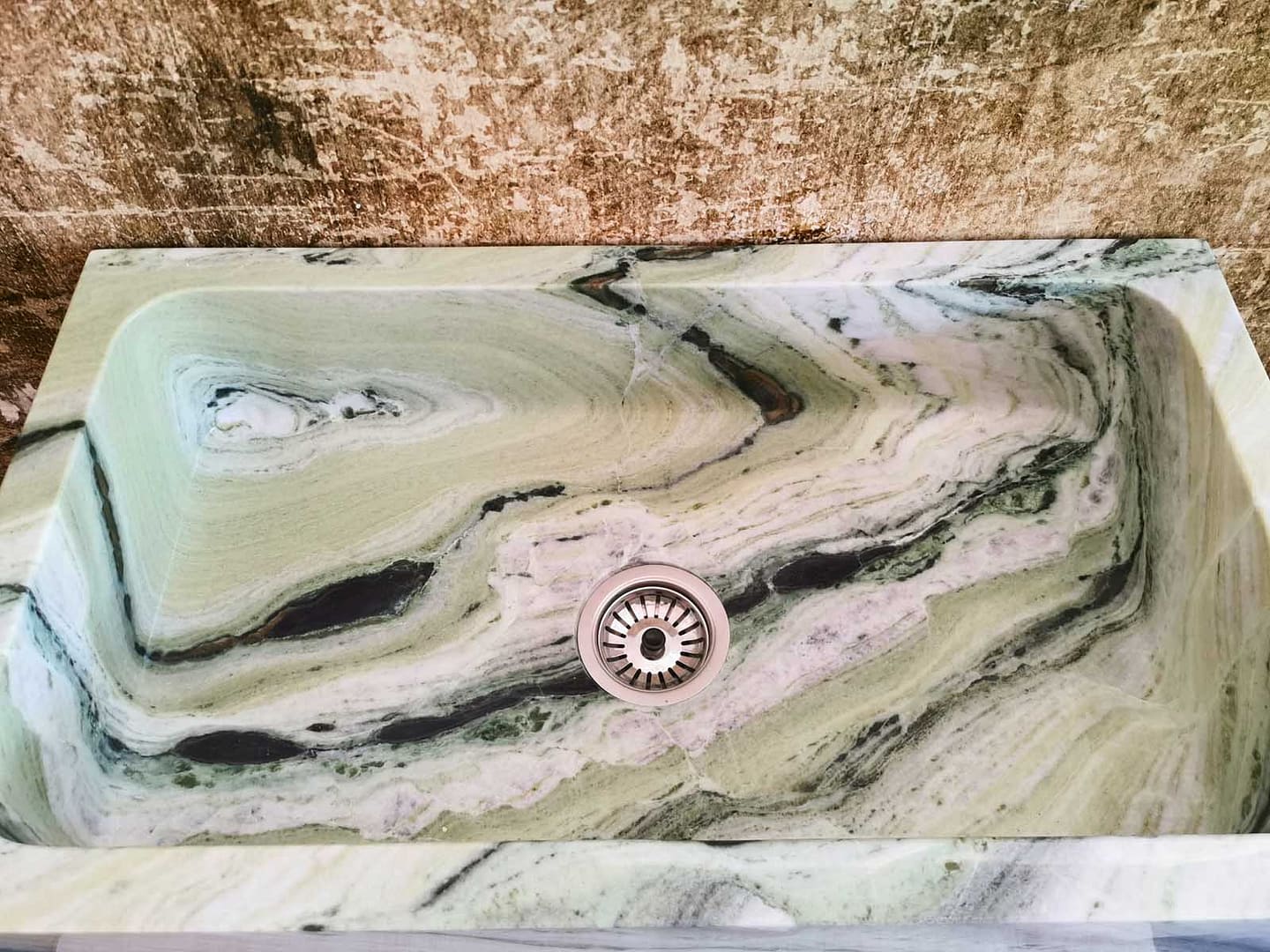 lavello cucina vasca singola verde