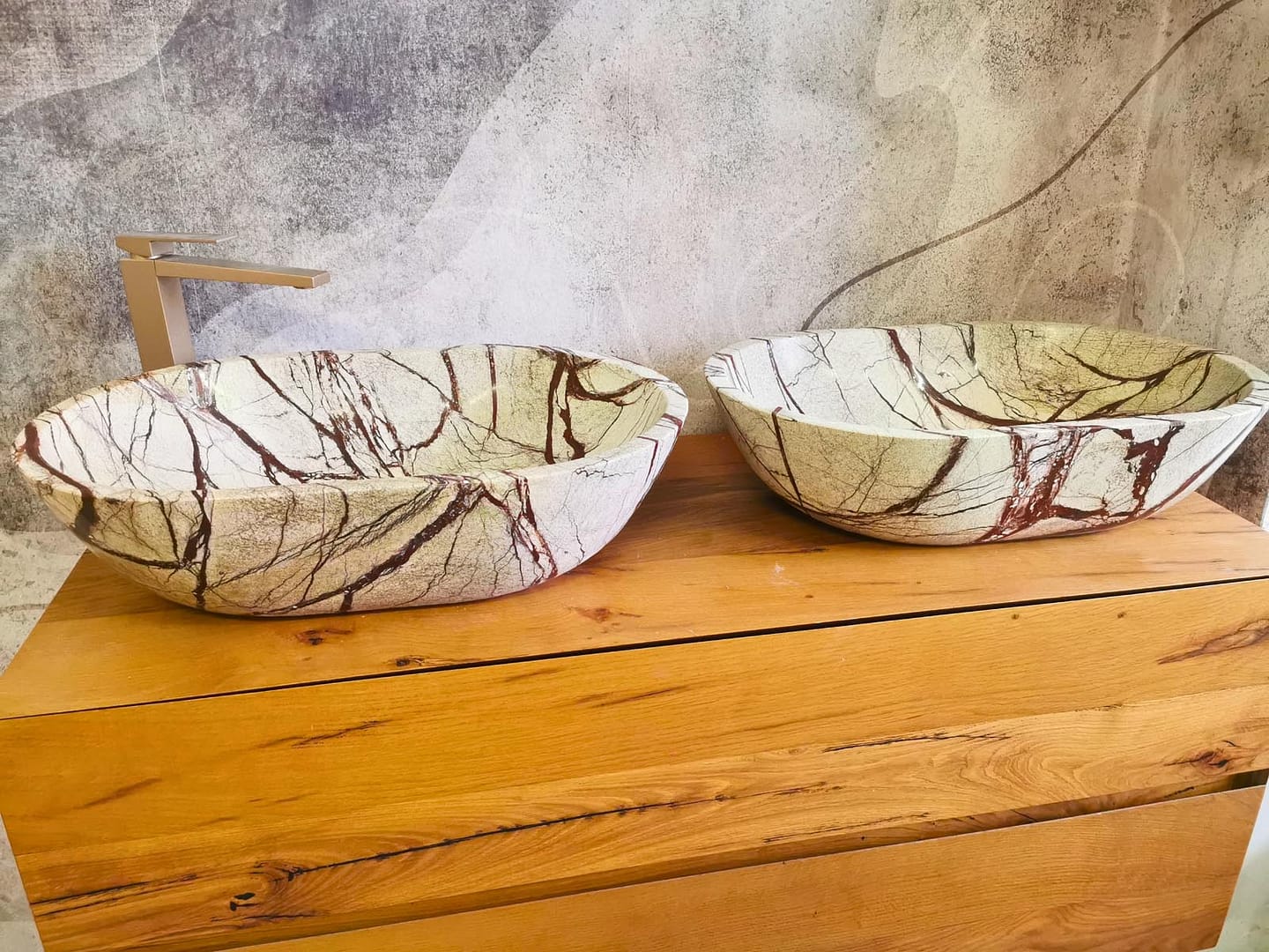 lavabi da appoggio per bagno rustici