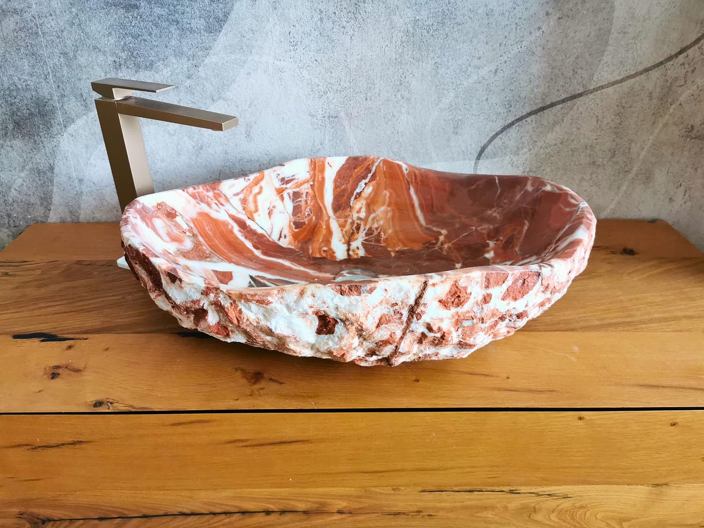 lavabo rosso