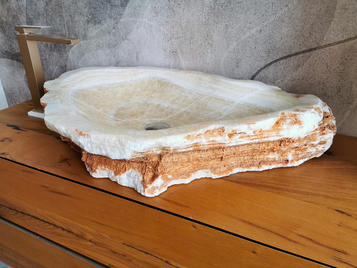 lavabo rustico da appoggio