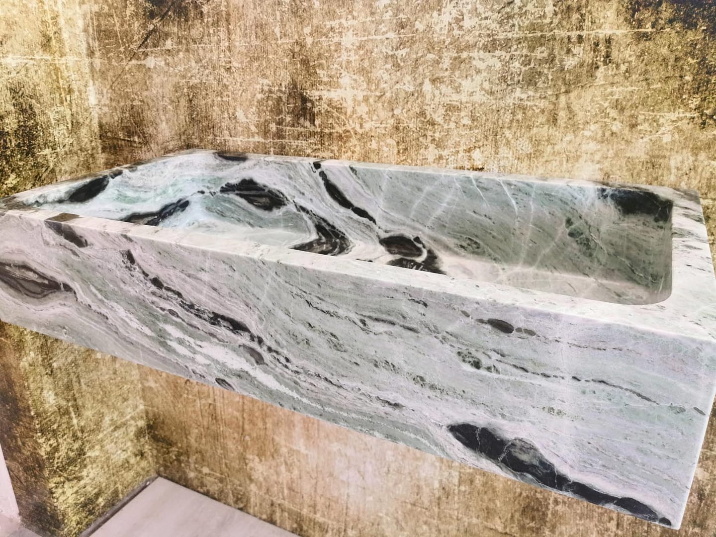 lavello moderno vasca singola in marmo