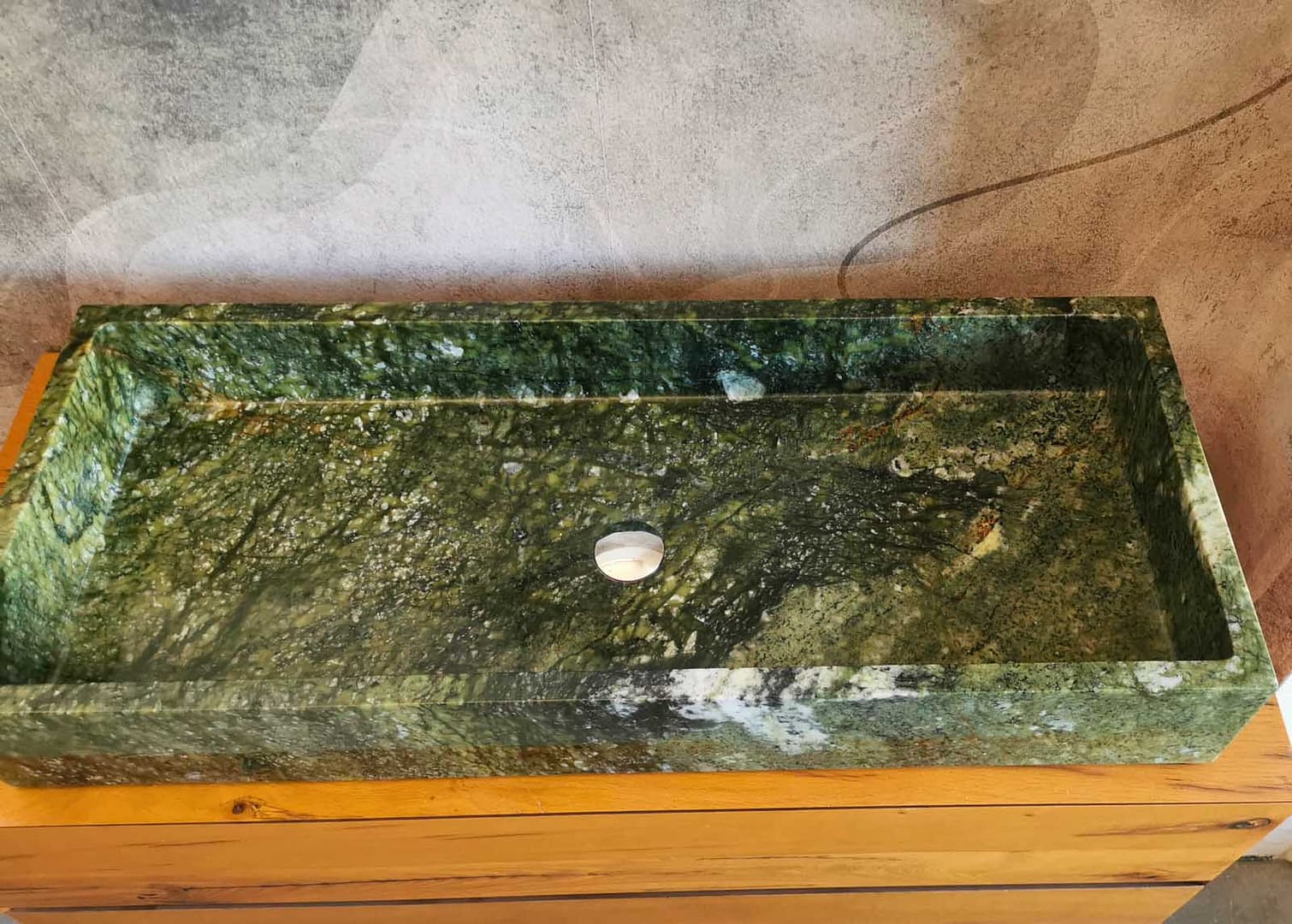 lavabo misura 100x40cm verde