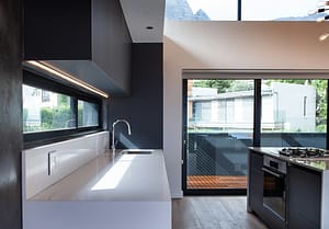 cucina con infissi