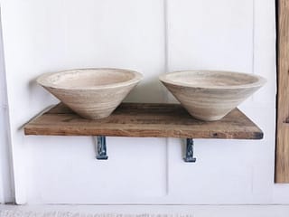 Lavabi in Travertino per bagno   Formato XL Diametro 50 cm Altezza 19cm