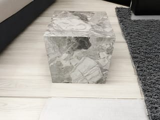 Cubo da salotto in  marmo Grey da vinci Misura 40x40cm  Altezza 40cm