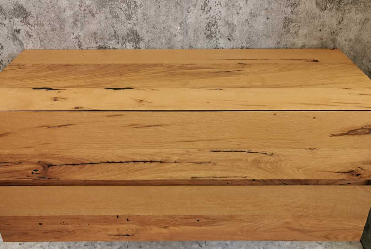 cassettiera in legno