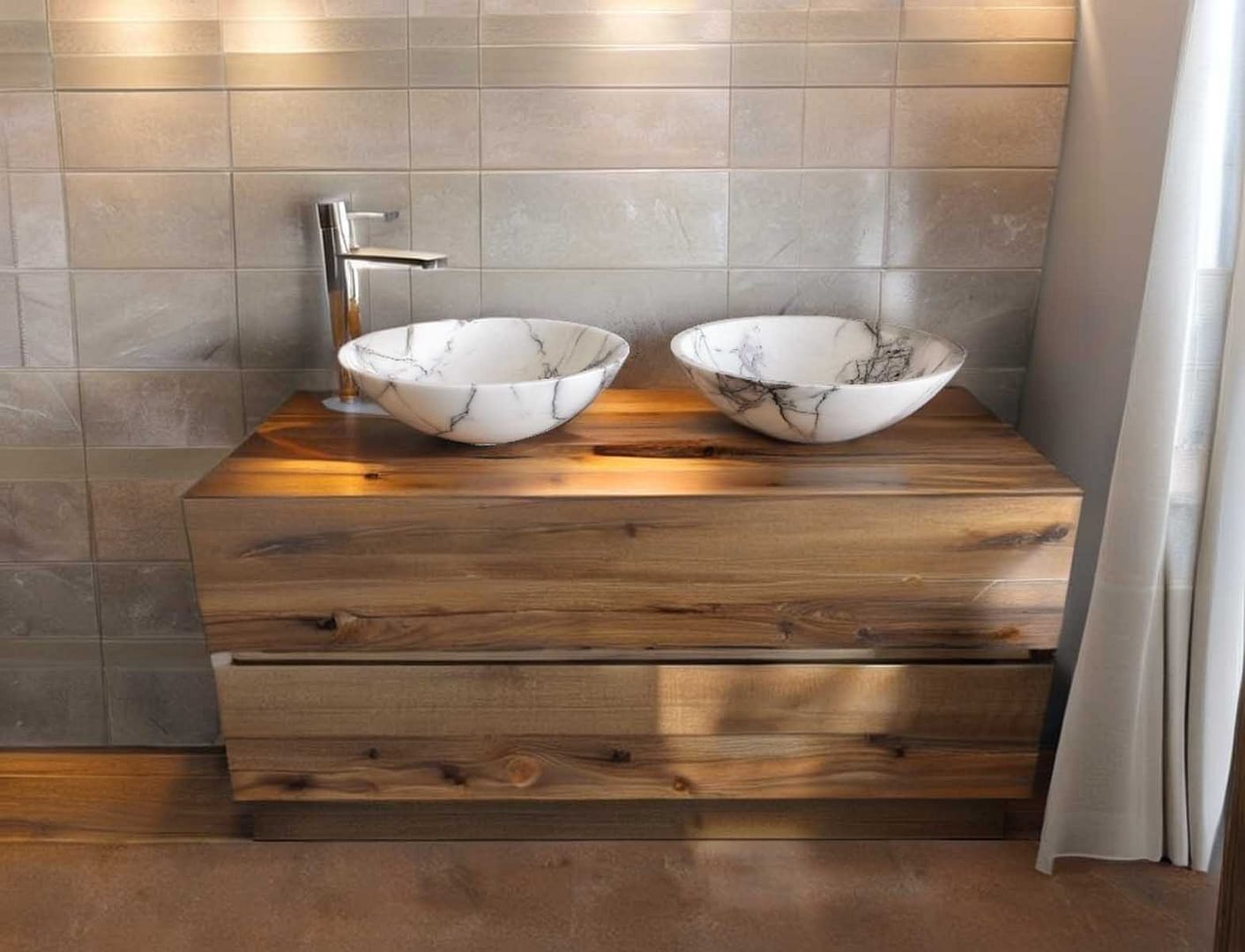 lavabi viola da bagno