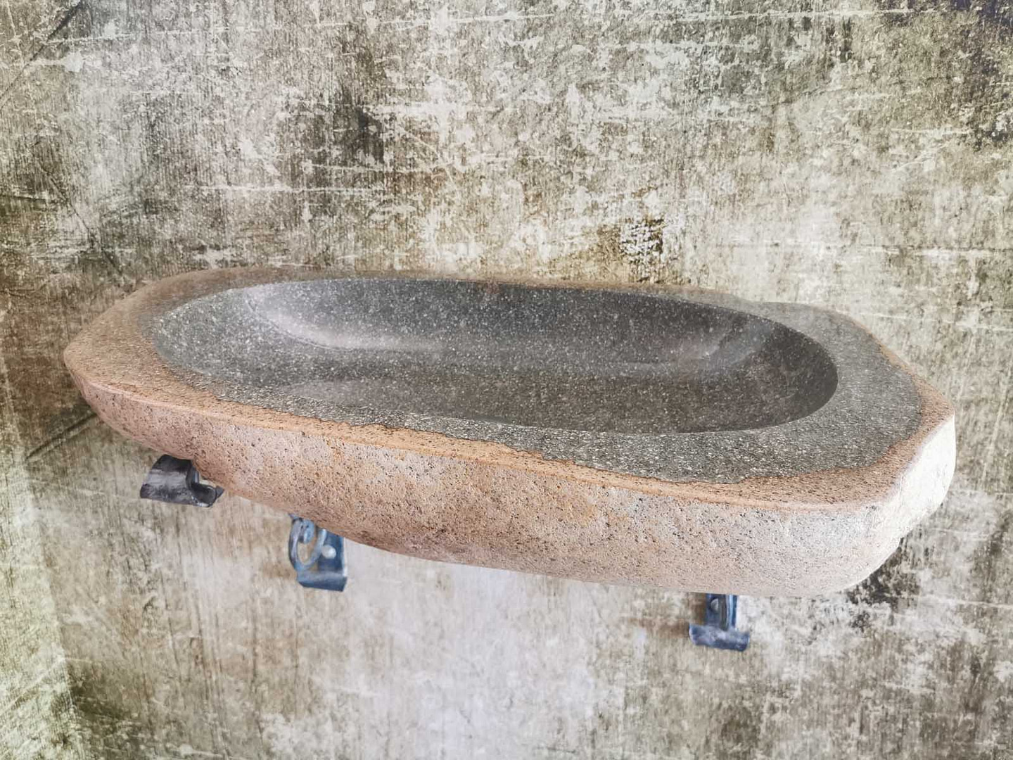 lavabo bagno effetto pietra