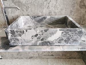waschbecken marmor 