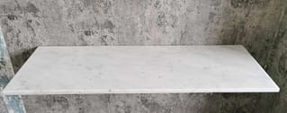 Mensola in Marmo Carrara opaca 1  Misura 120x45x2cm