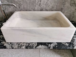 Vasque à poser rectangulaire blanche 60x40cm