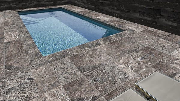 Pavimento per piscina in quarzite Matrix