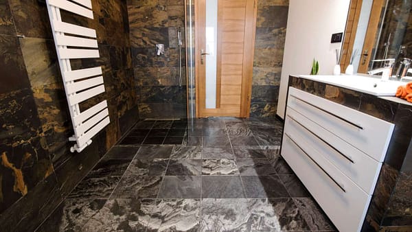 Pavimento in quarzite Metal Grey