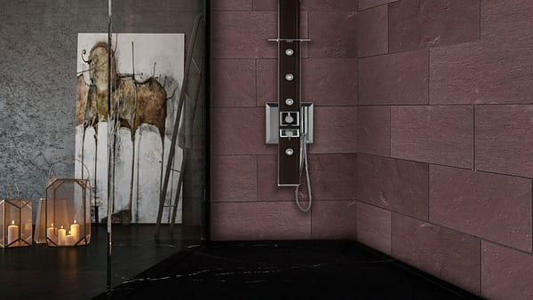 Rivestimento in ardesia Cacao