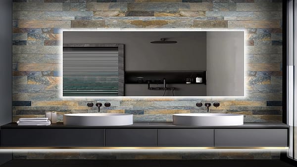 Rivestimento in quarzite Silver e Gold