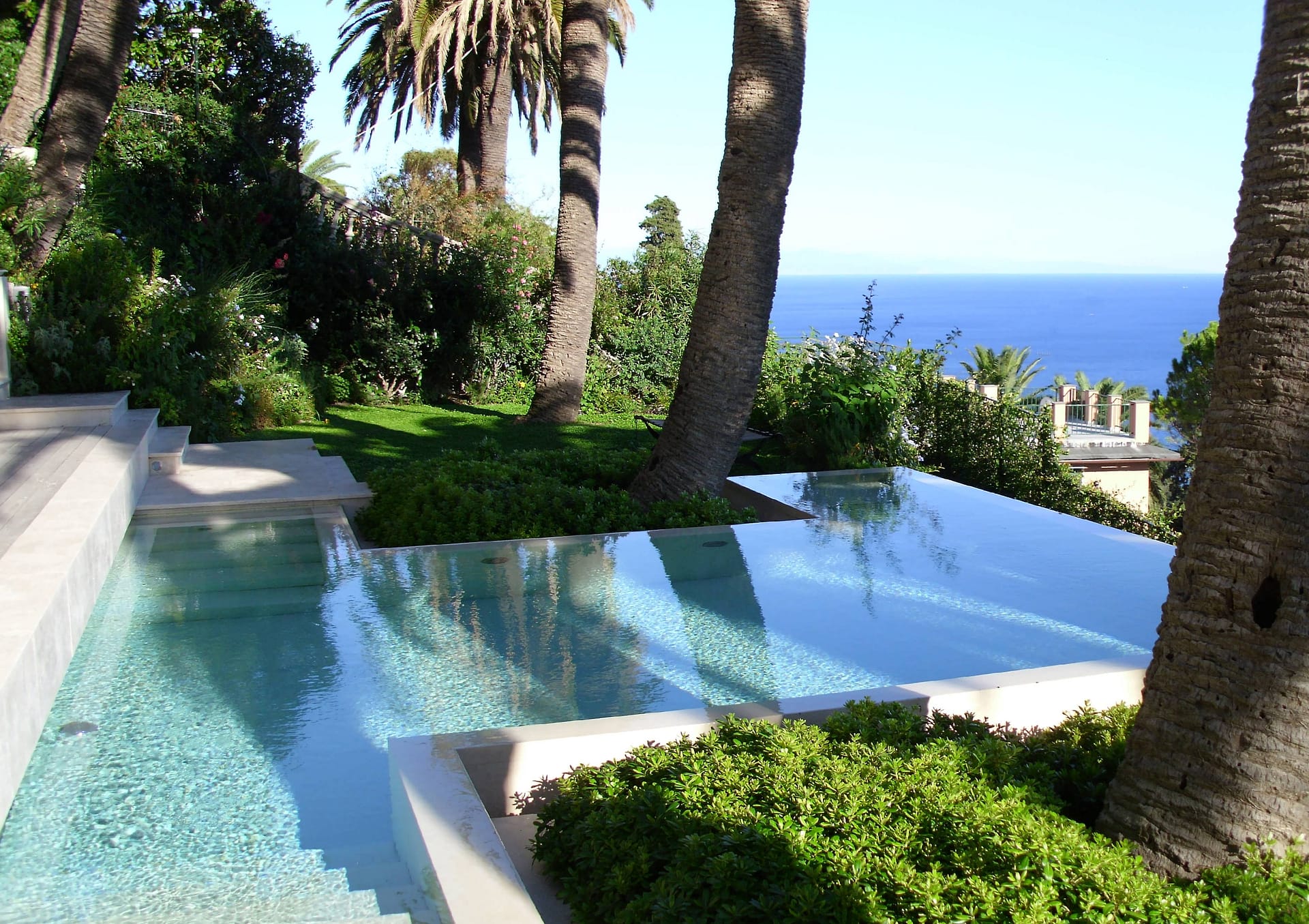 Stone pool  components